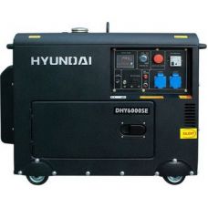 Дизельный генератор Hyundai DHY 6000SE Дизельный генератор Hyundai DHY 6000SE