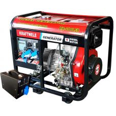 Дизельный генератор Kraftwele SDG7800 1F ATS